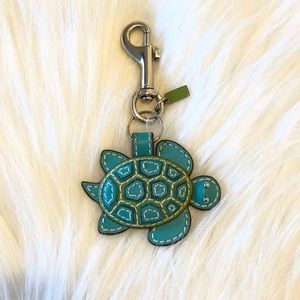 Authentic Coach Turtle keychain